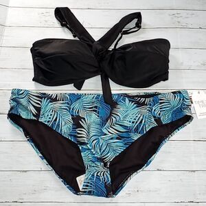 Women's Plus Asymmetrical Swimsuit Bathing Suit Bikini Size 3X